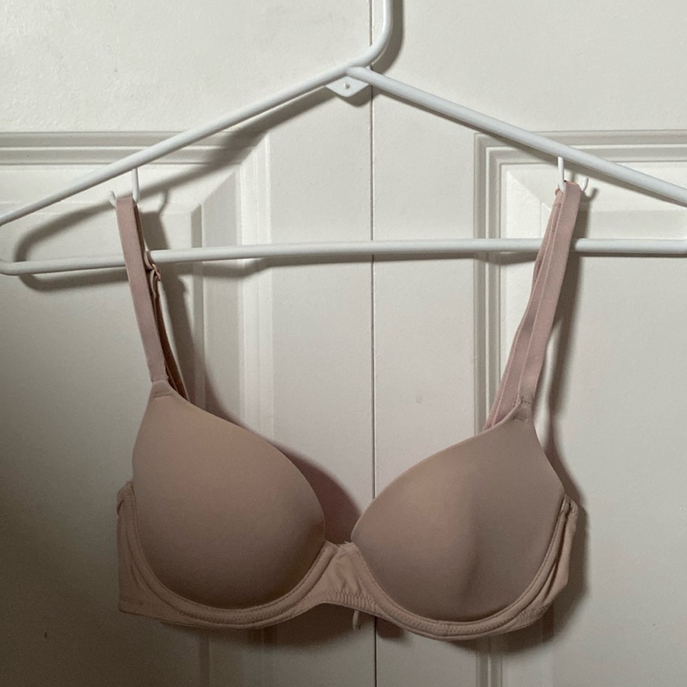PINK Nude Bra with Two-Way Wear - 32A